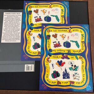 Disney Walt Disney World Mickey Stickers 2 Sheets